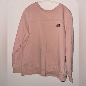 The North Face women’s pink pull over crewneck sweatshirt XL outdoor athleisure
